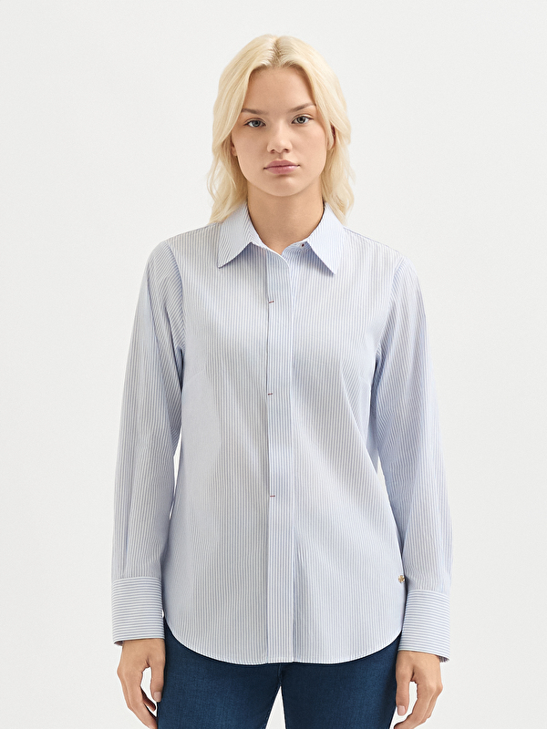 Kadın Beyaz Gömlek