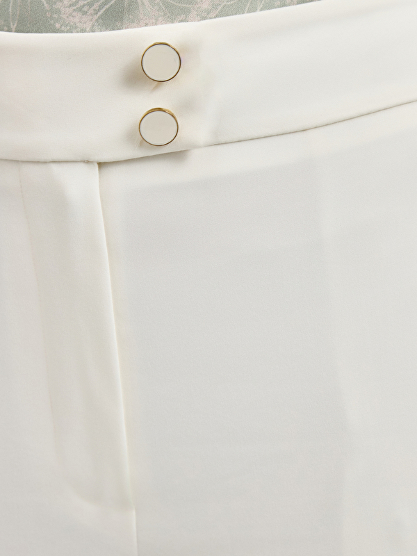 Kadın Beyaz Pantolon
