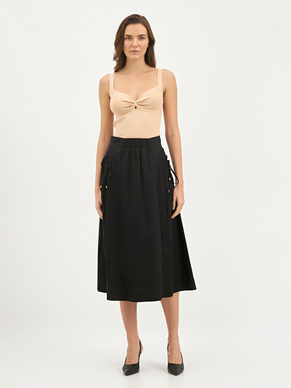 Kadın Siyah Etek