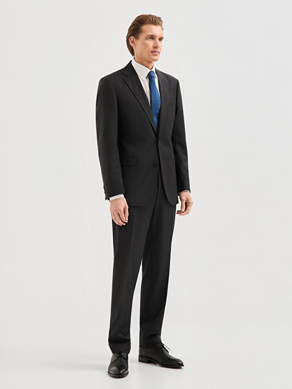 Erkek Antrasit Takım Elbise