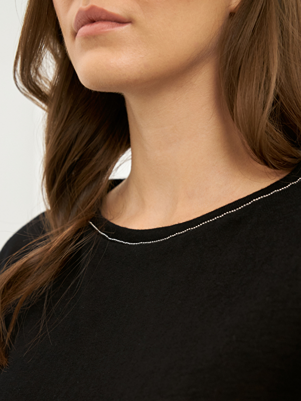 Kadın Beyaz Tişört