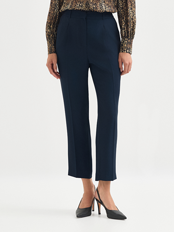 Kadın Lacivert Pantolon
