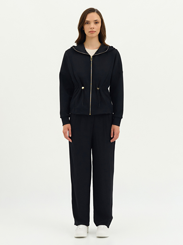 Kadın Siyah Sweatshirt