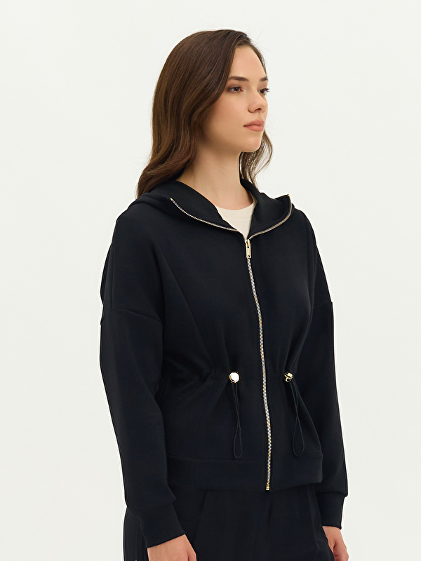 Kadın Siyah Sweatshirt