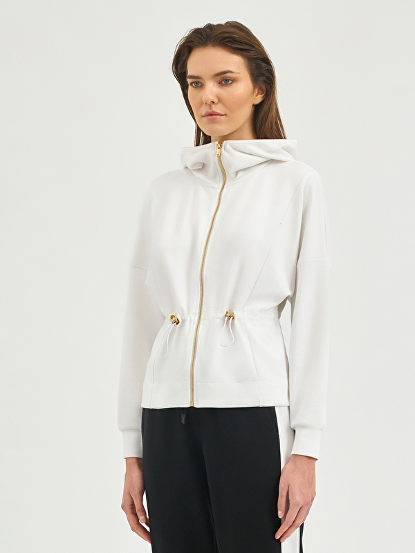 Kadın Ekru Sweatshirt