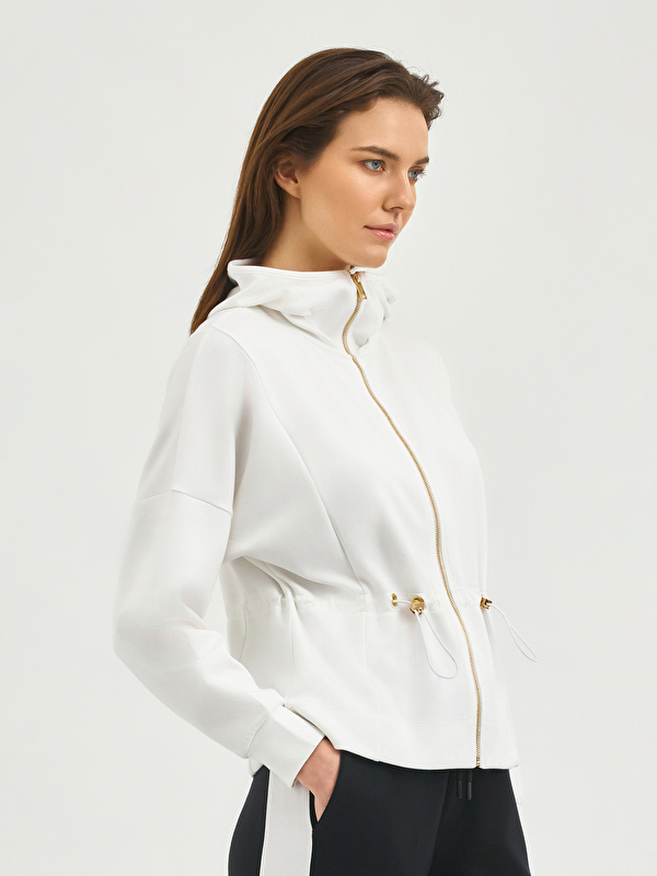 Kadın Ekru Sweatshirt