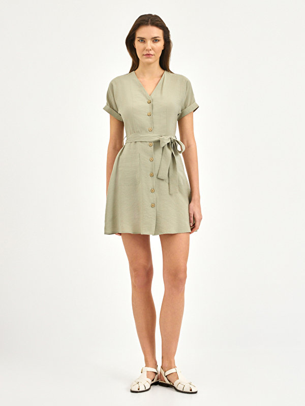 Kadın Yeşil Elbise