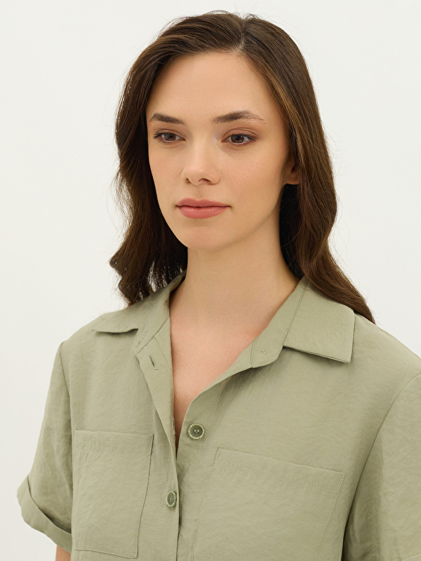Kadın Yeşil Bluz