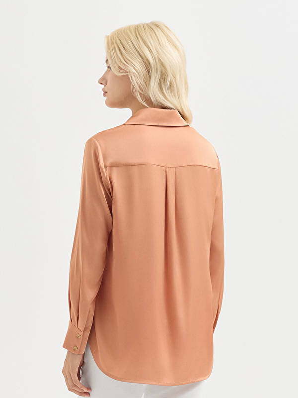 Kadın Kiremit Gömlek