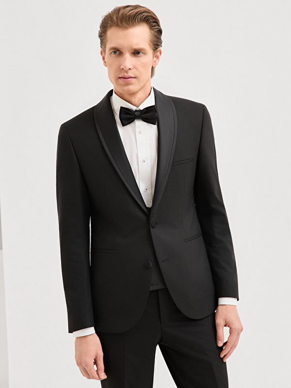 Erkek Siyah Takım Elbise