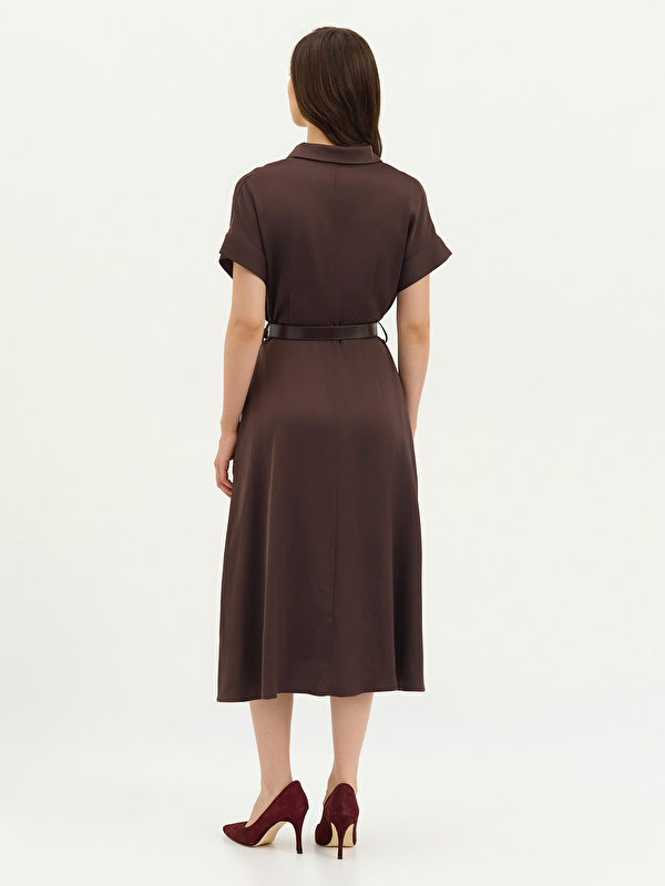 Kadın Kahve Elbise