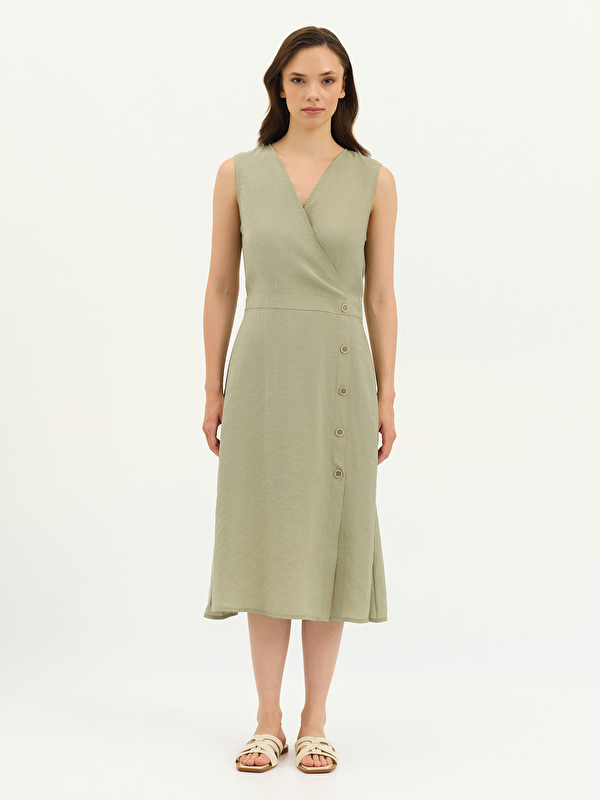 Kadın Yeşil Elbise