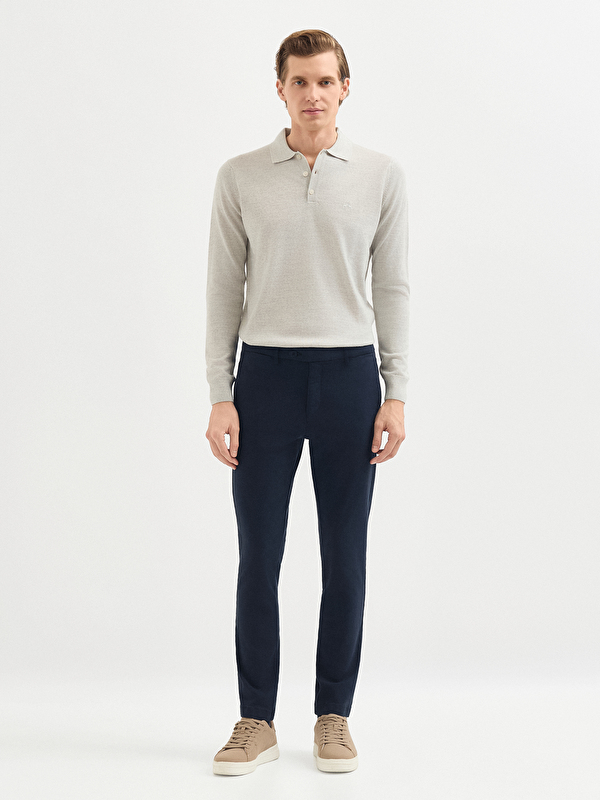 Erkek Lacivert Pantolon