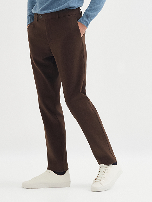 Erkek Kahve Pantolon