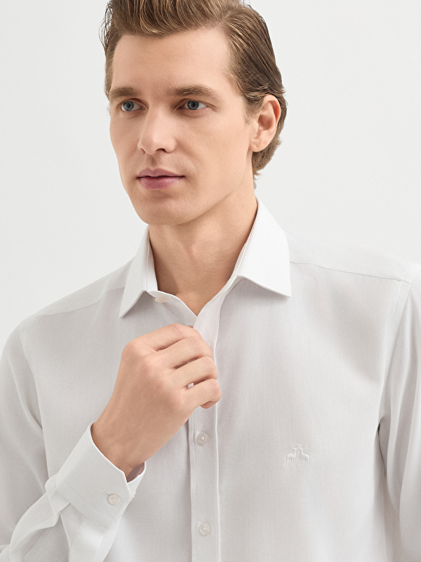Erkek Beyaz Gömlek