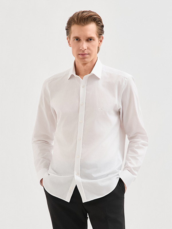 Erkek Beyaz Gömlek