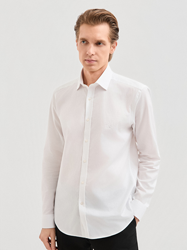 Erkek Beyaz Gömlek
