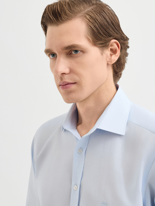 Erkek Açık Gri Gömlek