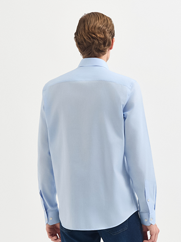Erkek Açık Mavi Gömlek