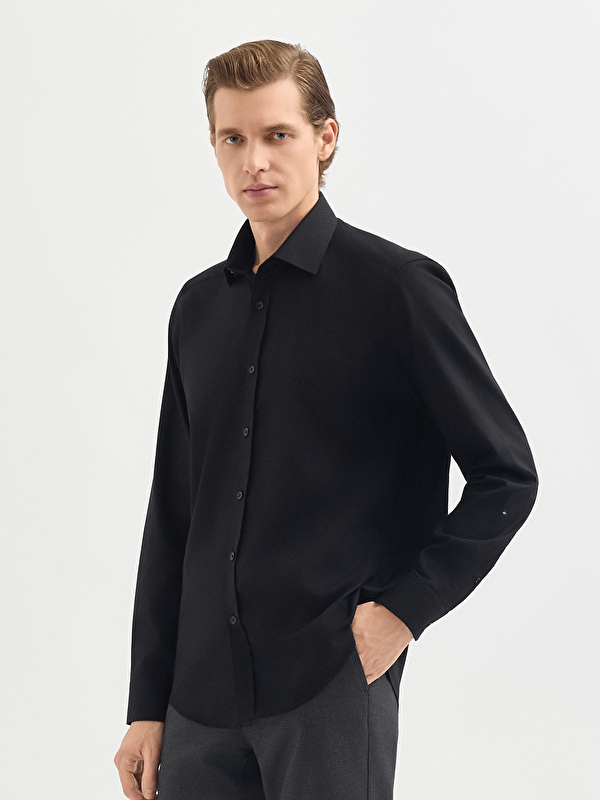Erkek Siyah Gömlek