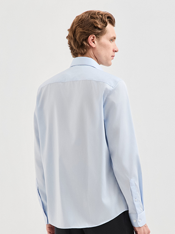 Erkek Açık Mavi Gömlek