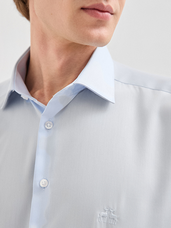 Erkek Açık Mavi Gömlek